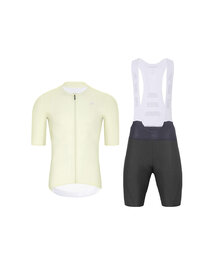 HOLOKOLO maillot corto y pantalón corto - ELEVATE - antracita/marfil